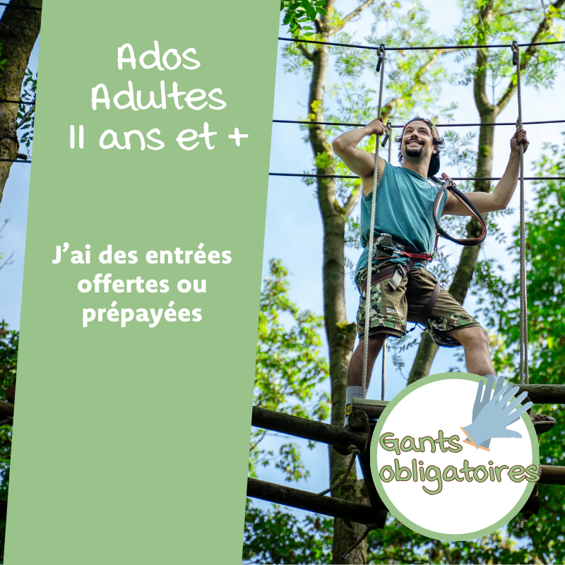 Ado/adulte (12 ans et +) Prépayé ou offert