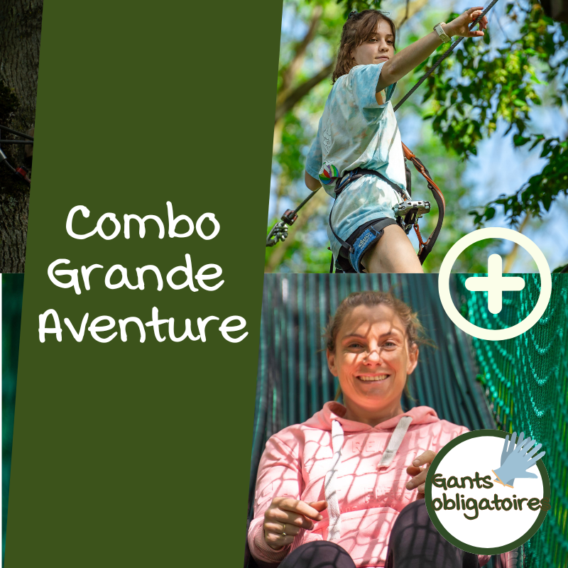 Bon cadeau Combo Grande Aventure