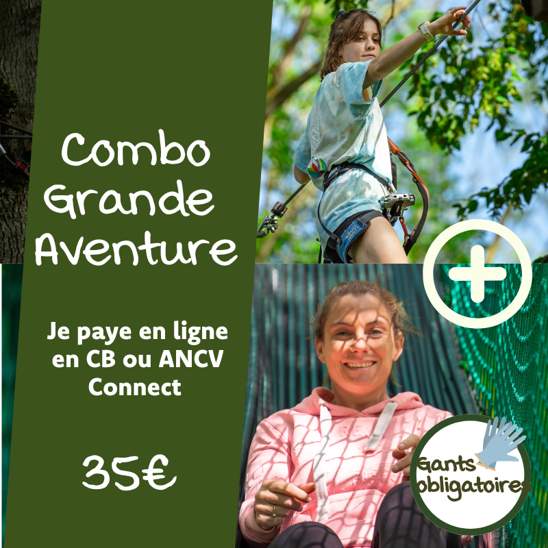 Combo Grande Aventure - En ligne