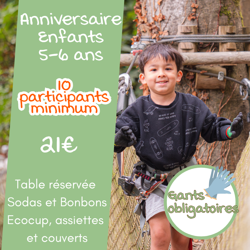 Groupe Enfant (5-6 ans) - Anniversaire