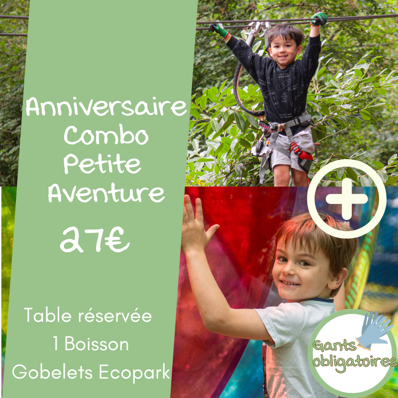 Anniversaire Combo Petite Aventure