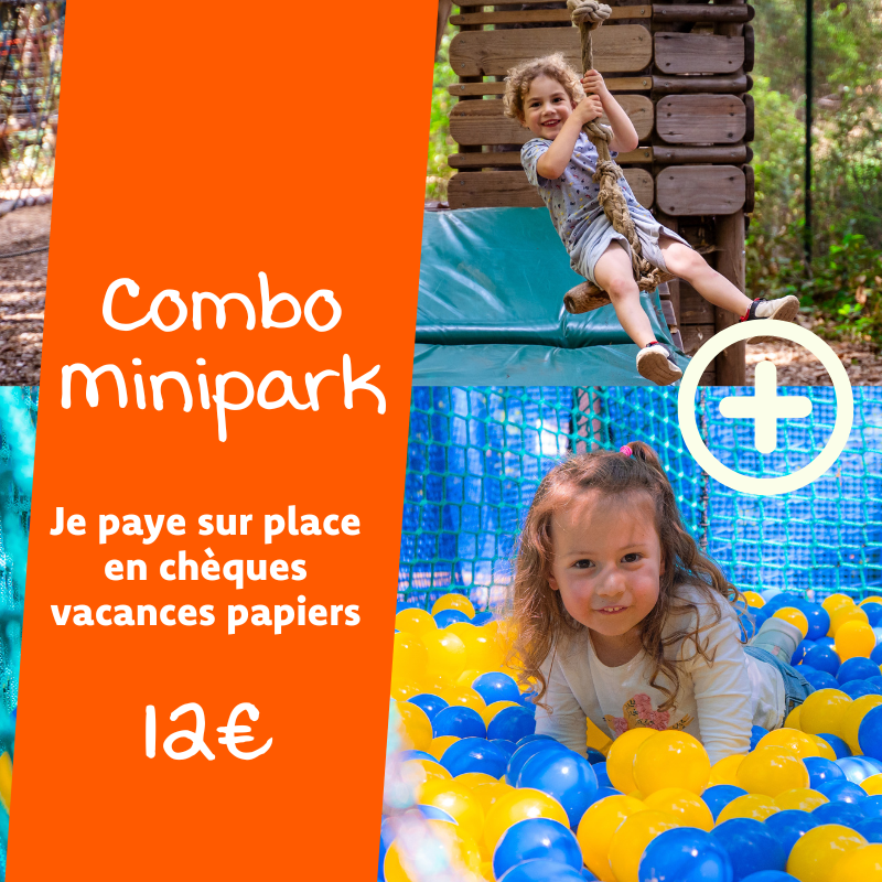 Combo Minipark (2-4 ans) - Paiement sur place