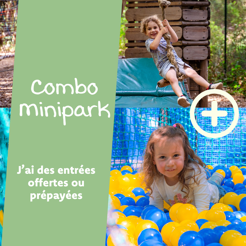 Combo Minipark (2-4 ans) - Prépayé ou offert