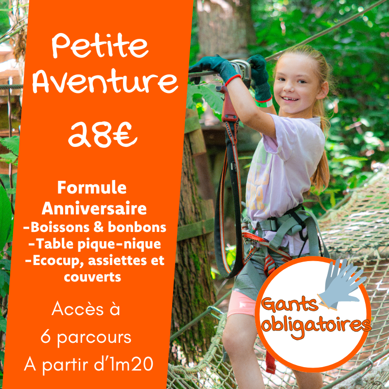 Anniversaire Petite aventure (dès 1m20)