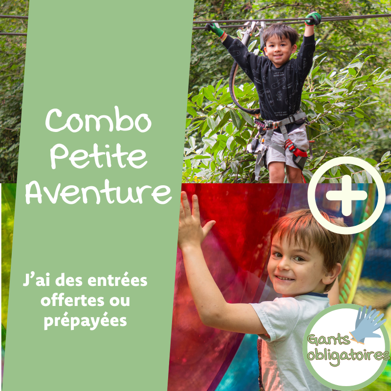 Combo Petite Aventures - Prépayé ou offert
