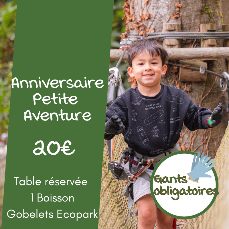 Anniversaire Petite Aventure