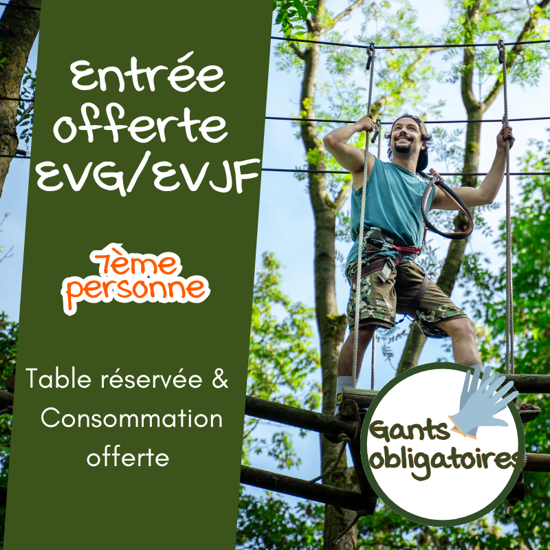 Entrée gratuite 7è personne