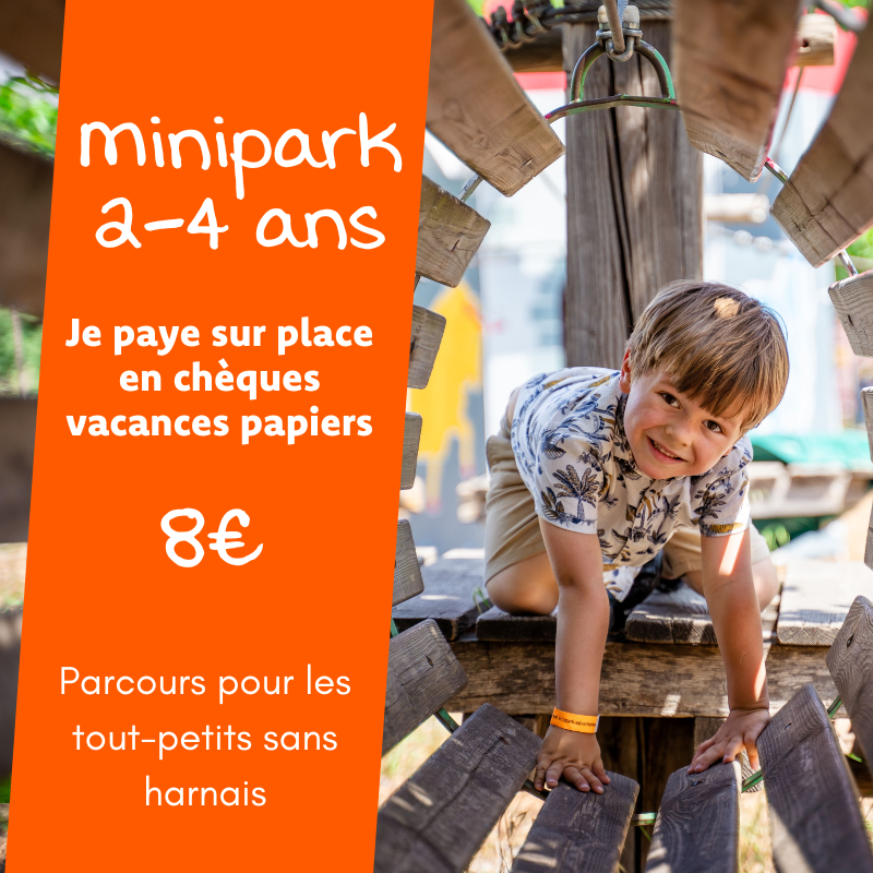 Minipark (2-4 ans) - Paiement sur place