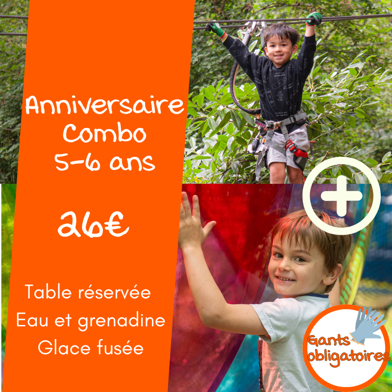 Anniversaire Combo Enfants (5-6 ans)