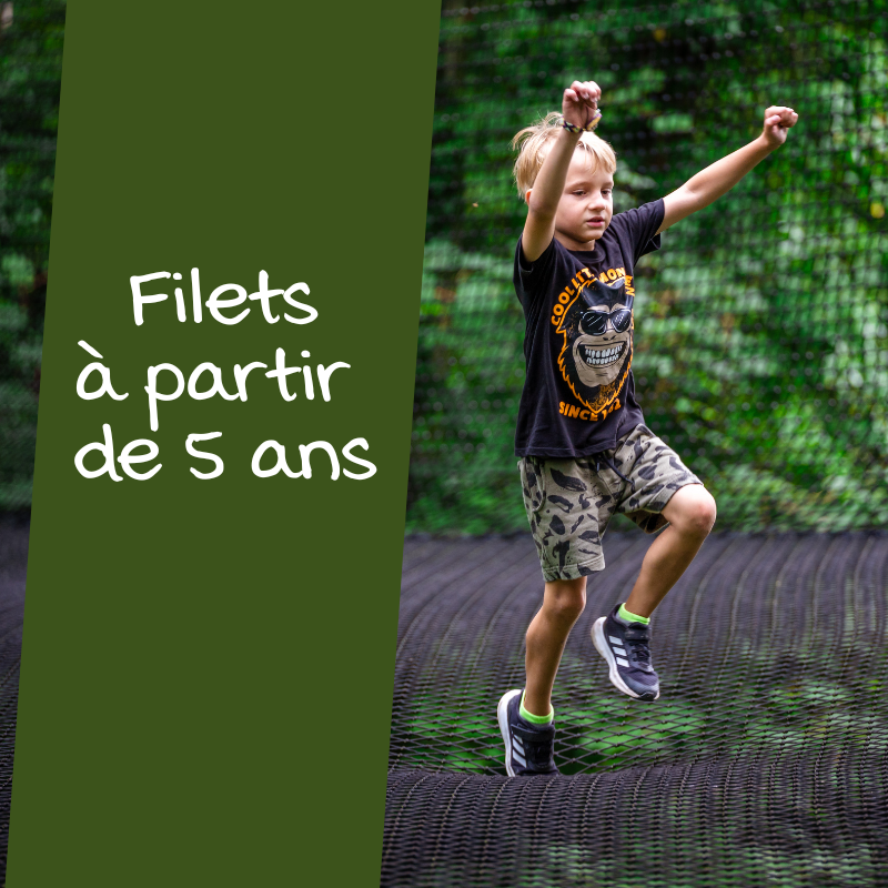 Bon cadeau Filets 5 ans et +