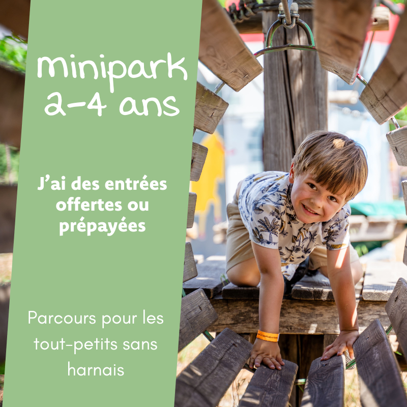 Minipark (2-4 ans) - Prépayé ou offert