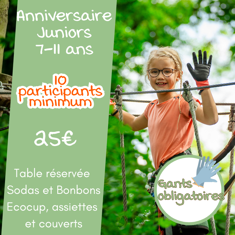 Groupe Junior (7-11 ans) - Anniversaire