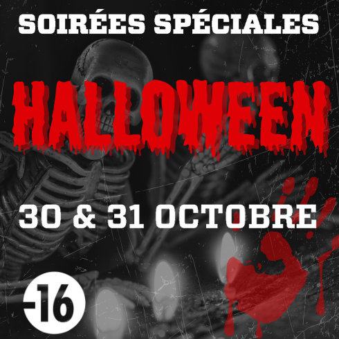 Pass Halloween 1H Adulte (+16ans)