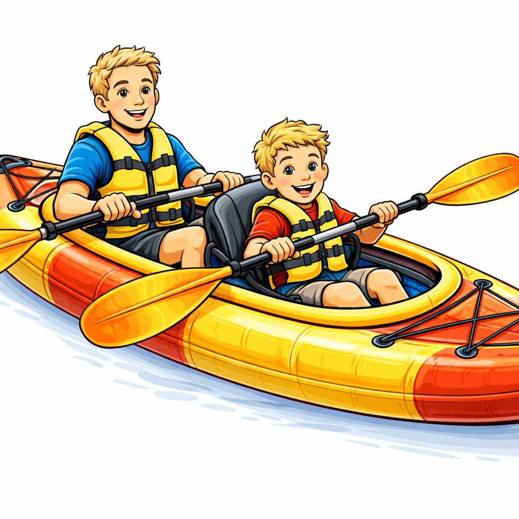Kayak 2 places 2h