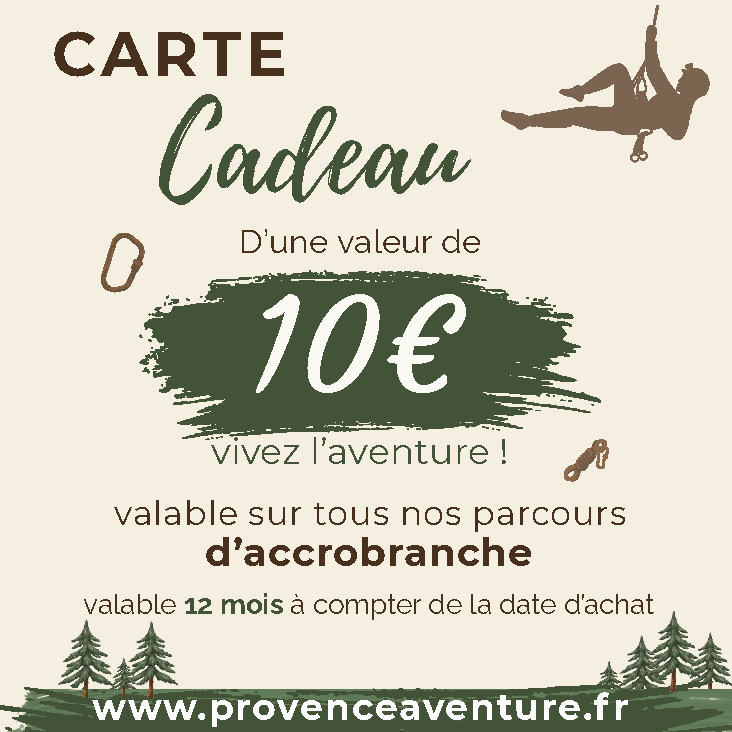 Carte cadeau 10 €
