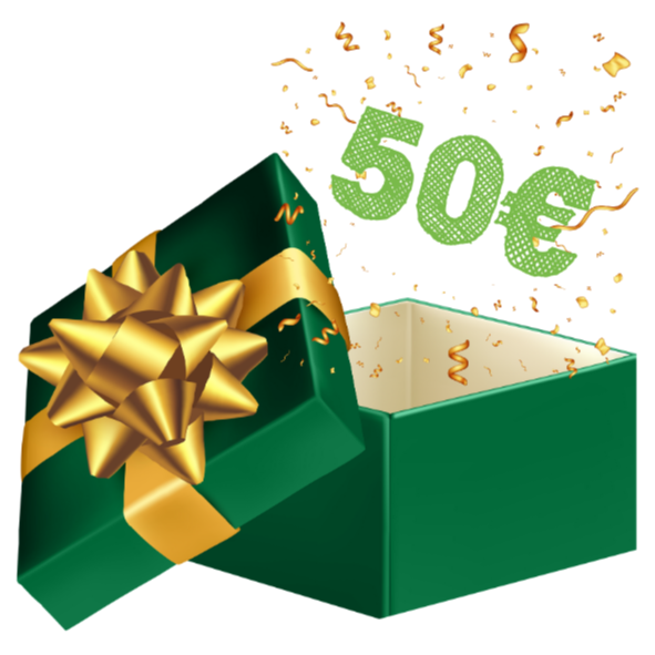 Bon cadeau de 50€
