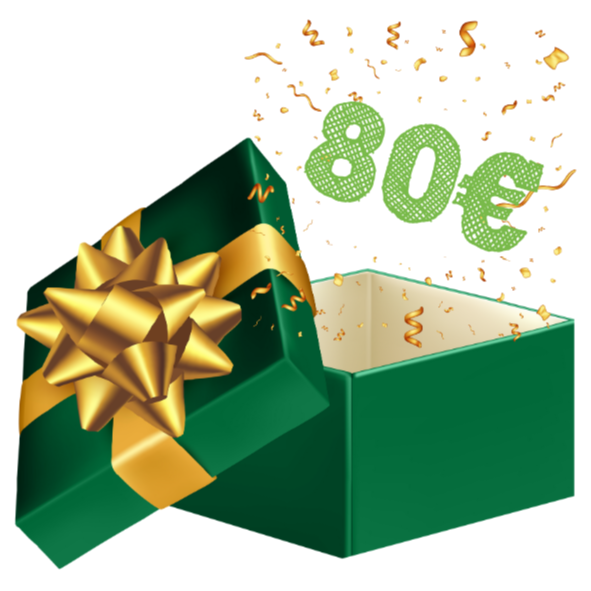 Bon cadeau de 80€