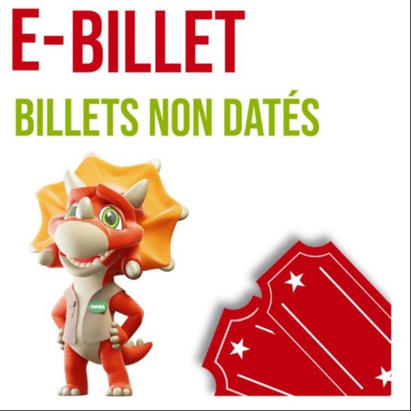 Billet libre enfant de 90 cm à 17 ans