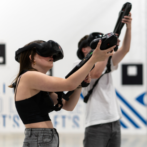 Réalité virtuelle : 2 parties