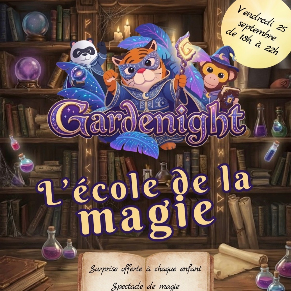 Soirée Magie - Entrée 3-12 ans