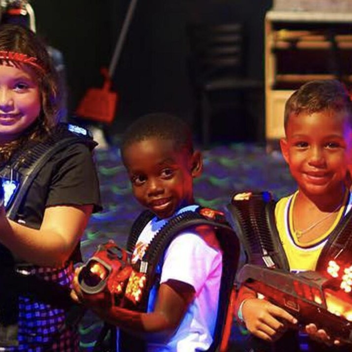 Anniversaire Laser 6 à 11 ans