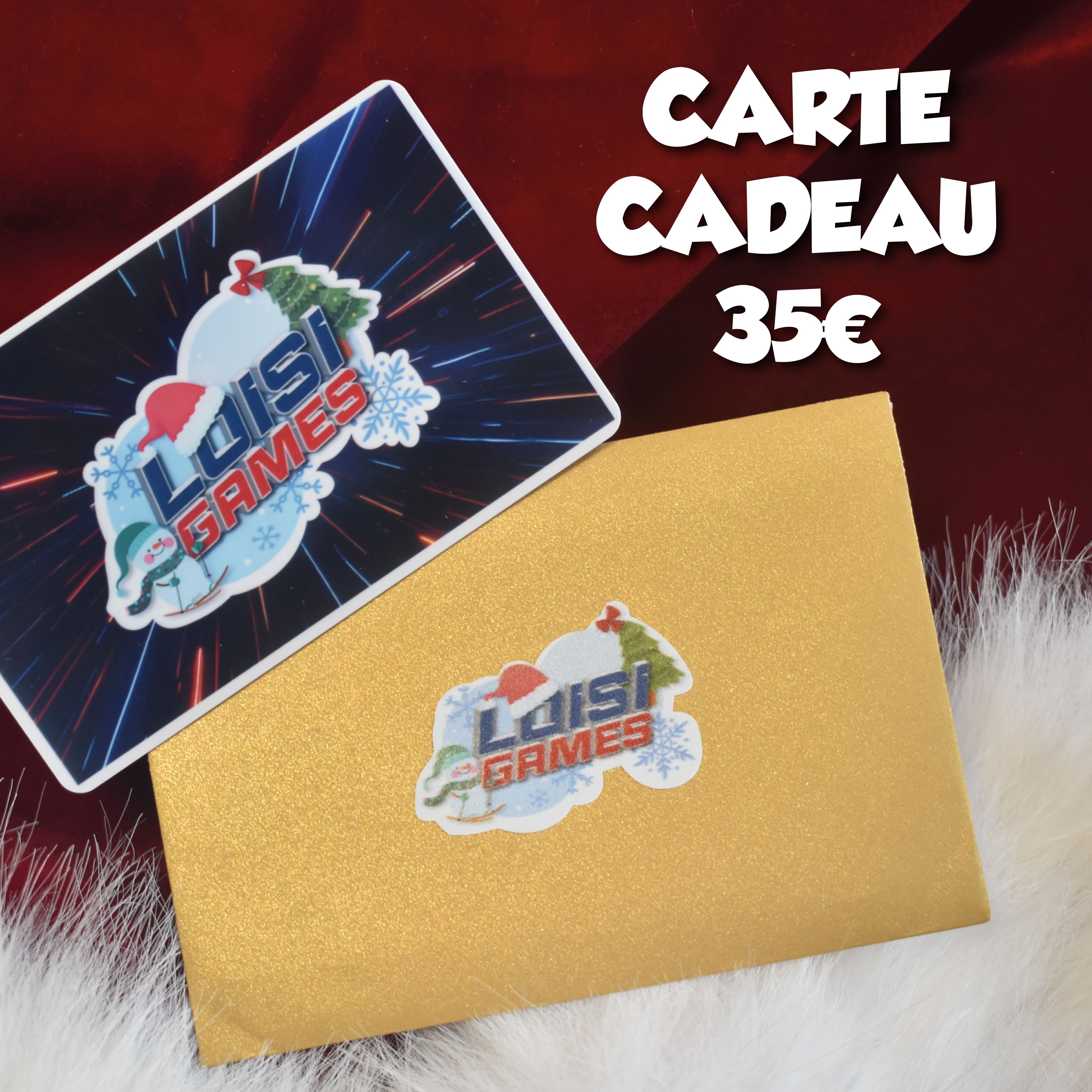 Carte cadeau Noël 35€