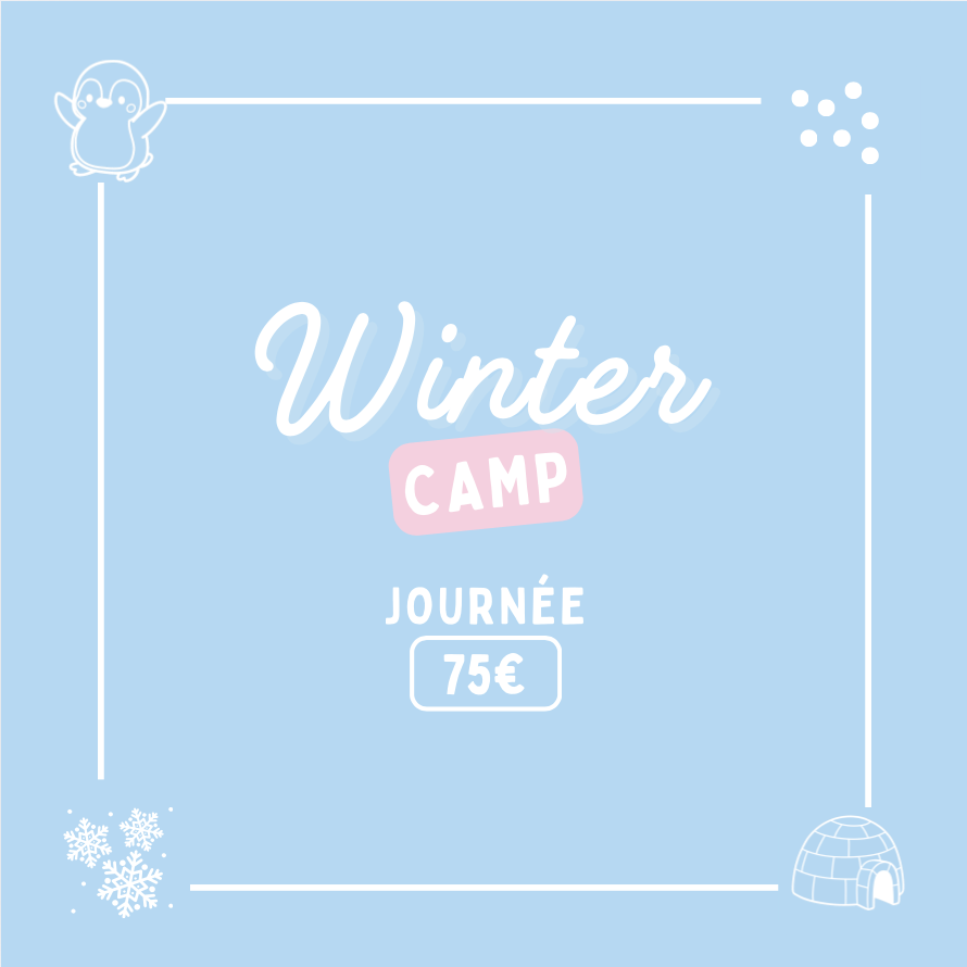 Journée - Winter Camp - 75 euros