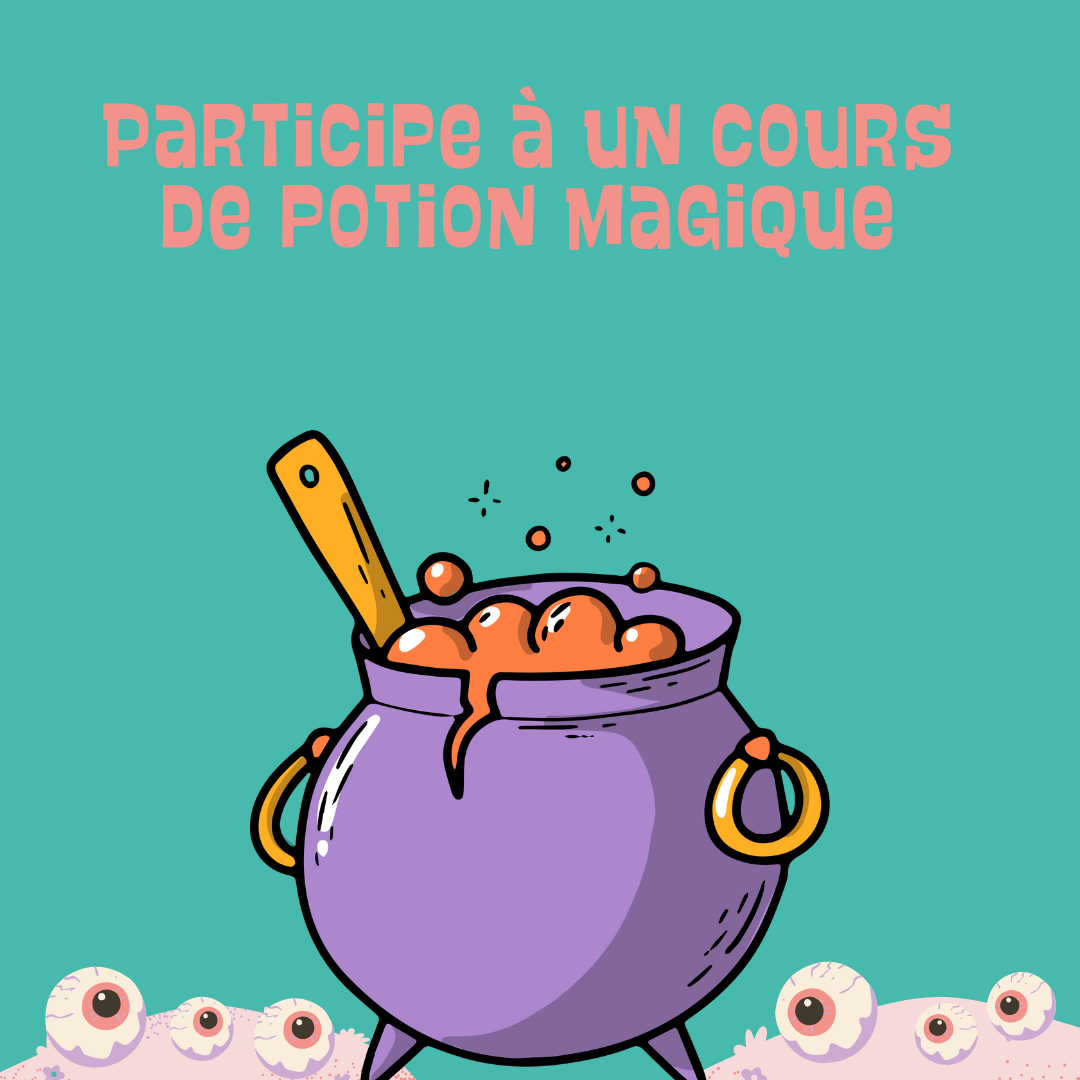 Participe à un cours de potion magique (9,9€)