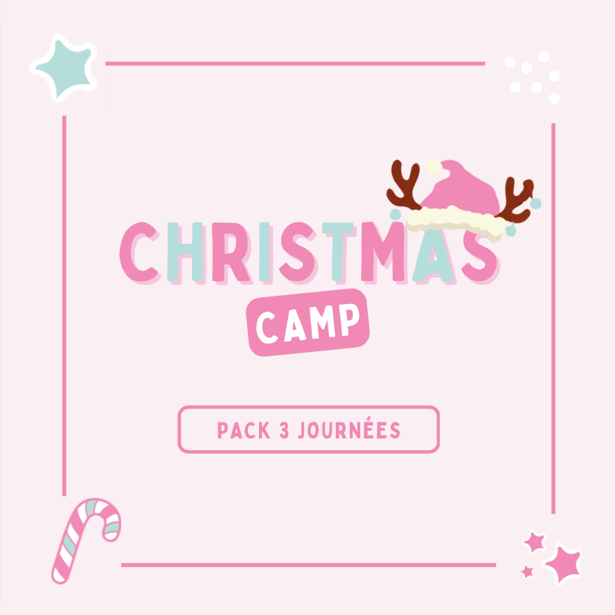 Pack 3 journées - Little Christmas Camp - 202 euros