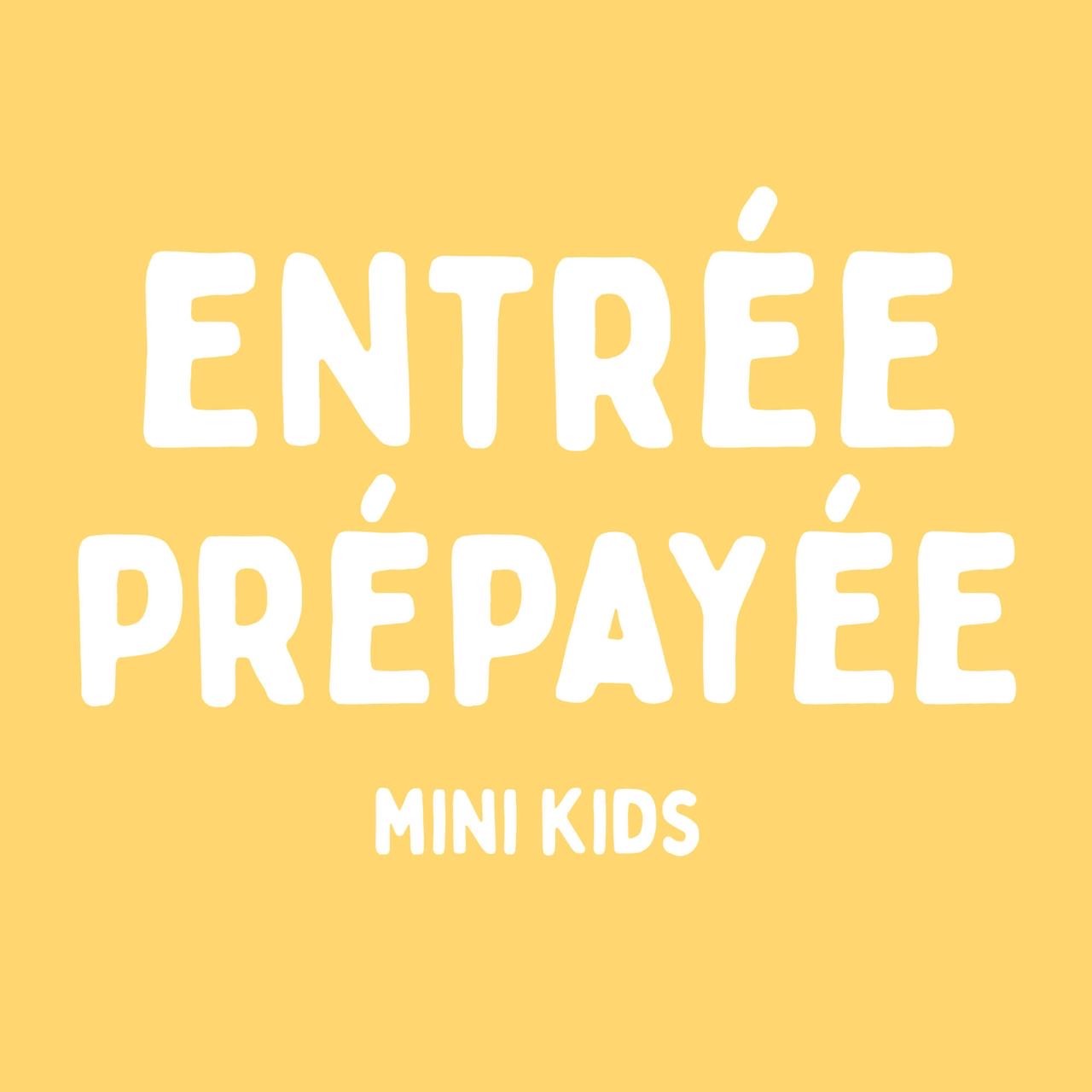Entrée prépayée- Mini Kids (12 - 23 mois)