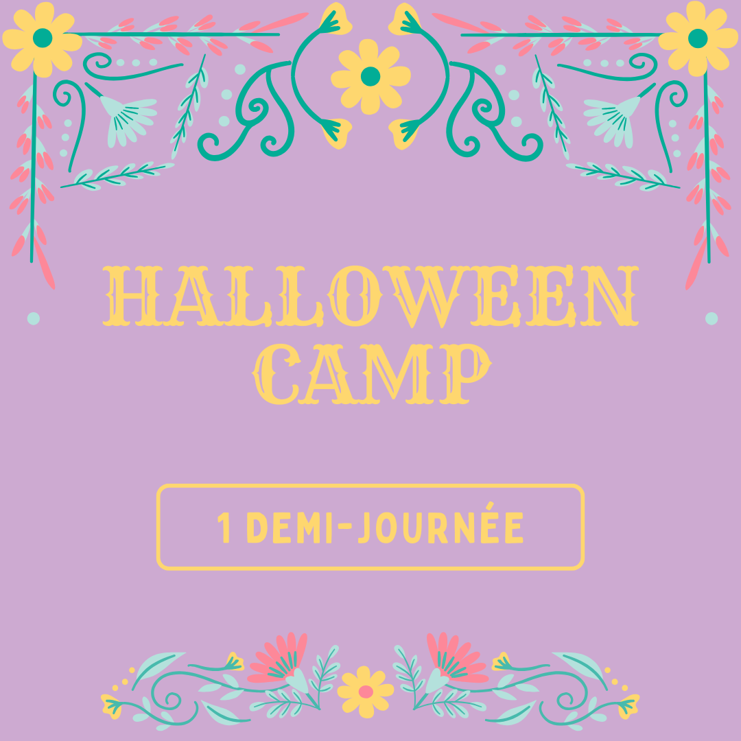 Demi-journée - Little Halloween Camp - 35 euros