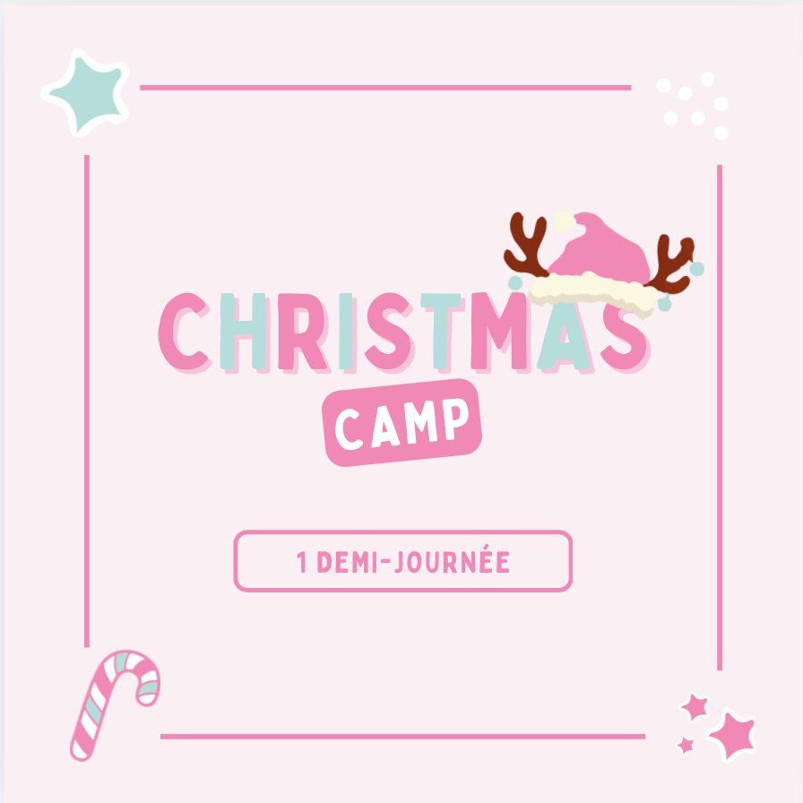 Demi-journée - Little Christmas Camp - 35 euros