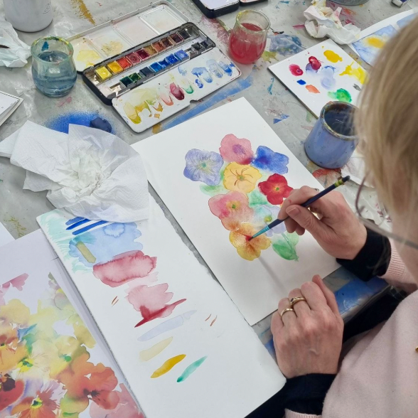 Cours d’aquarelle ( Adultes )