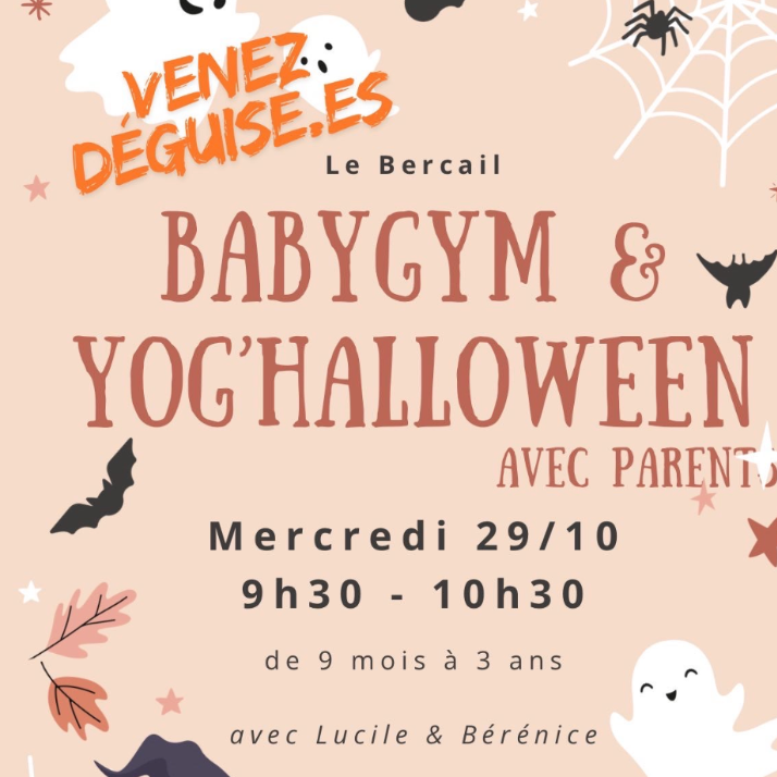 Atelier Baby Gym & Yog' Halloween