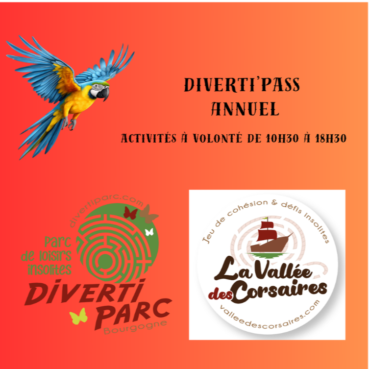 ***DivertiPASS Annuel 2026- Tarif 49€ -Offre PROMO - 20%
