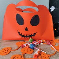 Fabrication Panier Bonbons Halloween