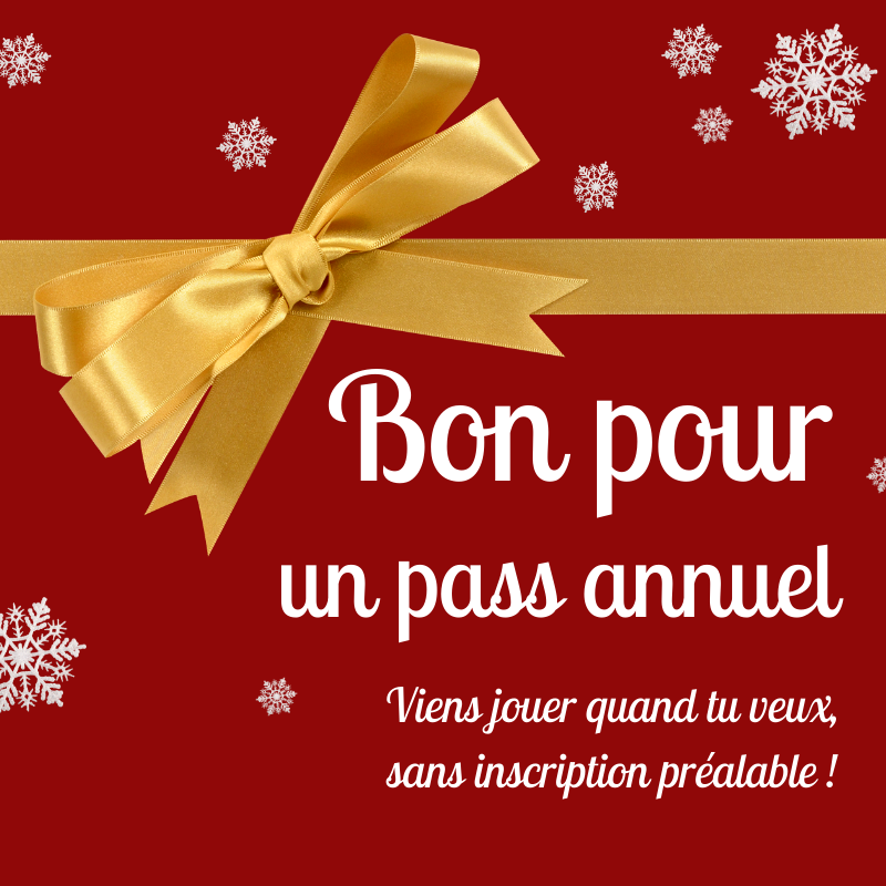 Bon cadeau Pass Annuel