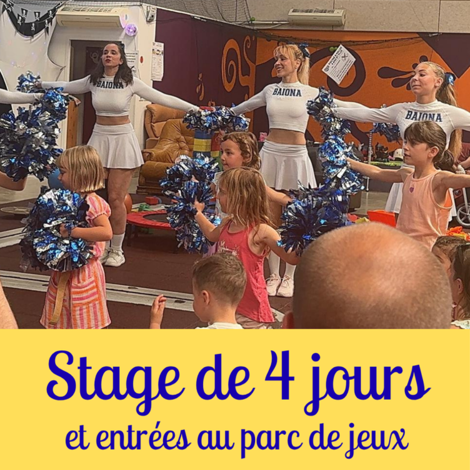 Stage de danse Pom Pom Girl 4 jours