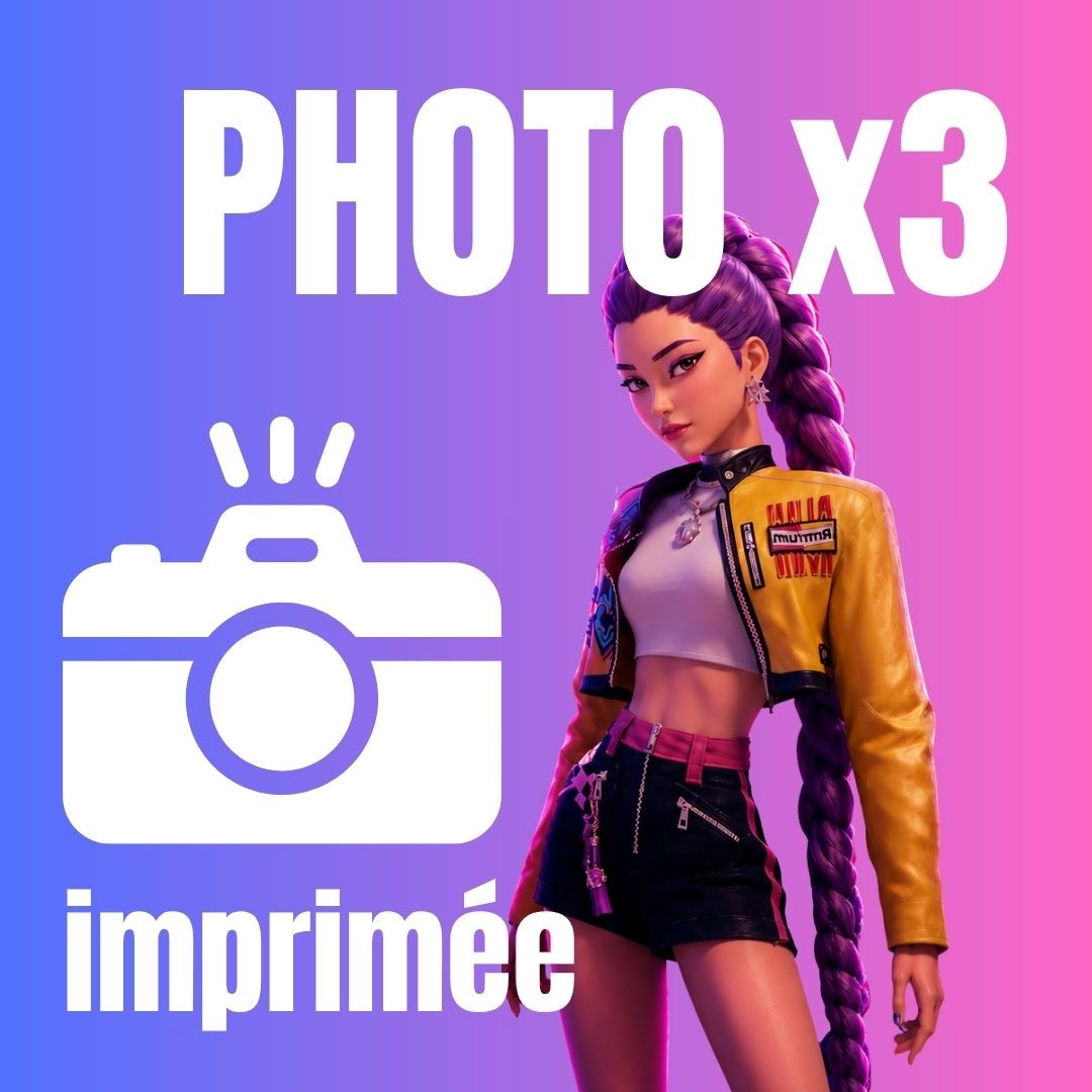 x3 Photo imprimée avec Rumi