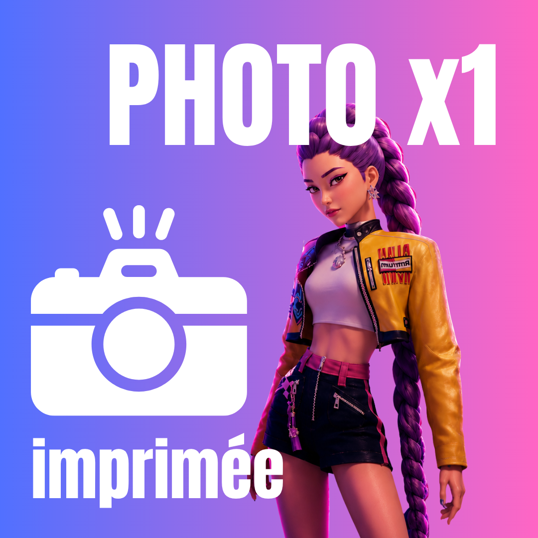 x1 Photo imprimée avec Rumi