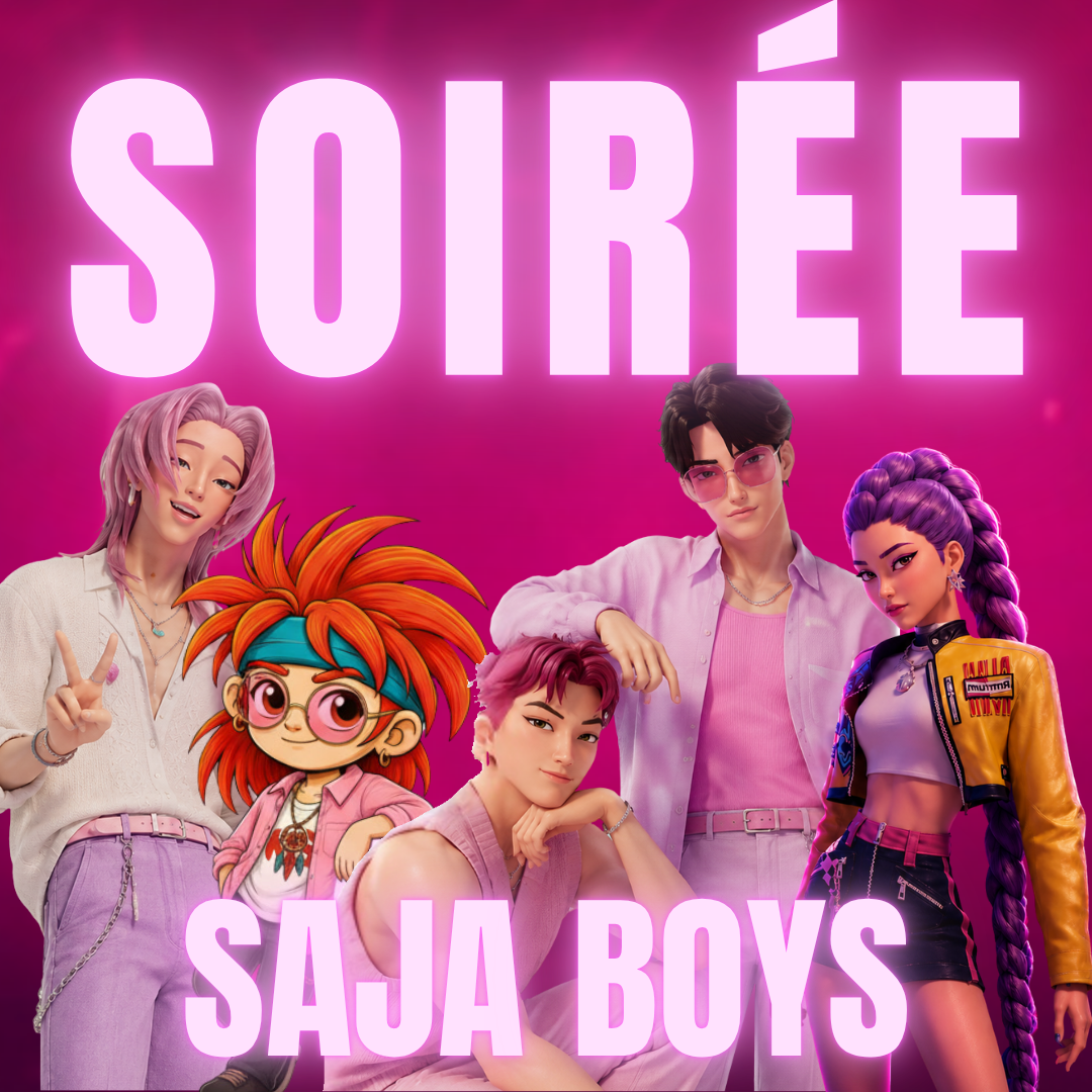 (Enfant) Soirée Kpop & Saja Boys du 27/06
