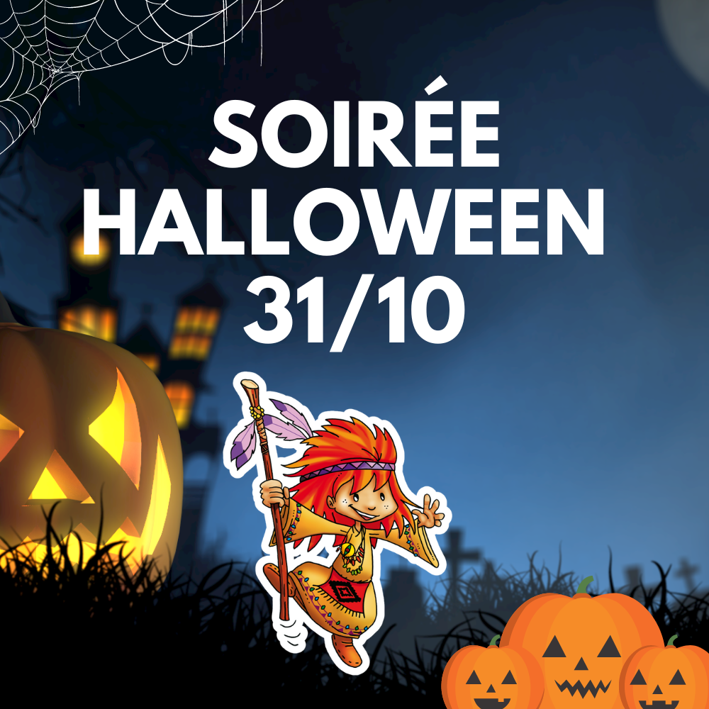 (Enfant) Billet pour la soirée halloween du 31/10