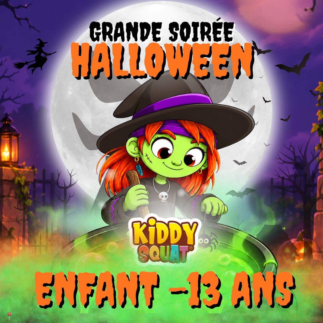 (Enfant -13 ans) Soirée Halloween du 31/10