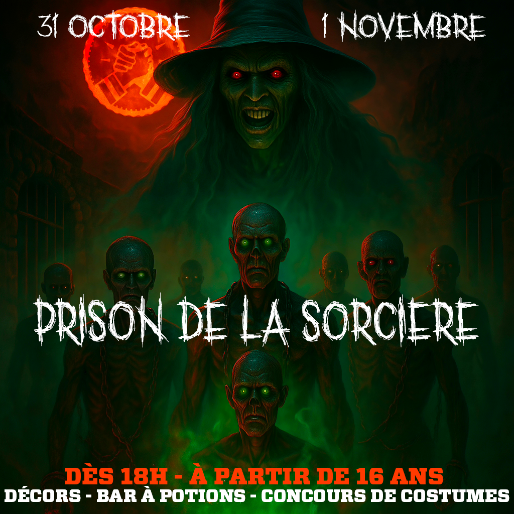 Soirée Halloween - “Prison de la Sorcière”