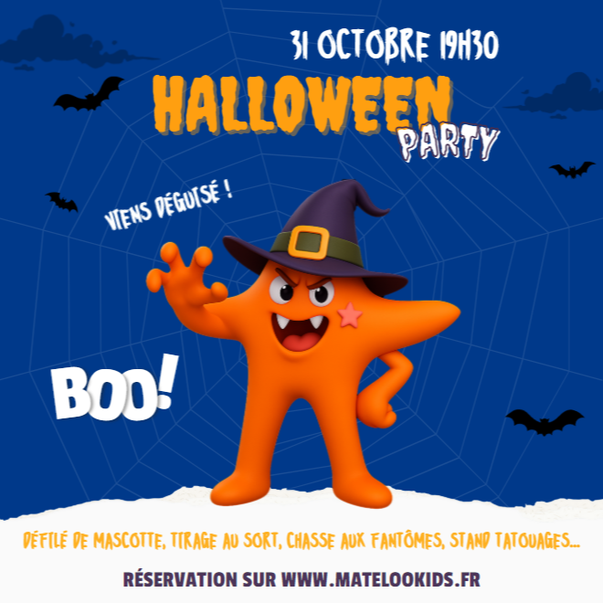 Entrée Parc - Soirée Halloween Enfant