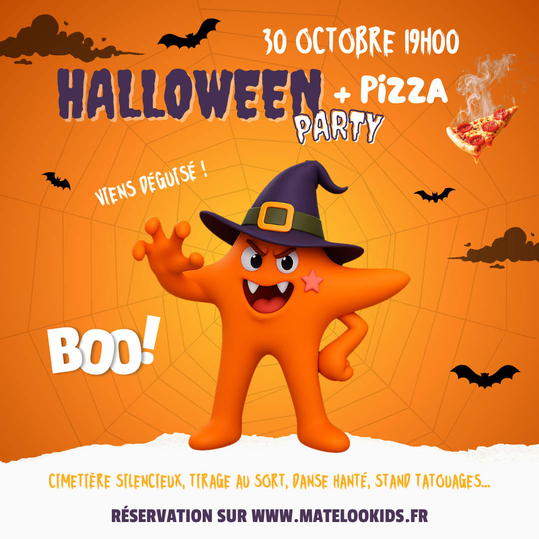 Entrée Parc + PIZZA - Soirée Halloween Adulte