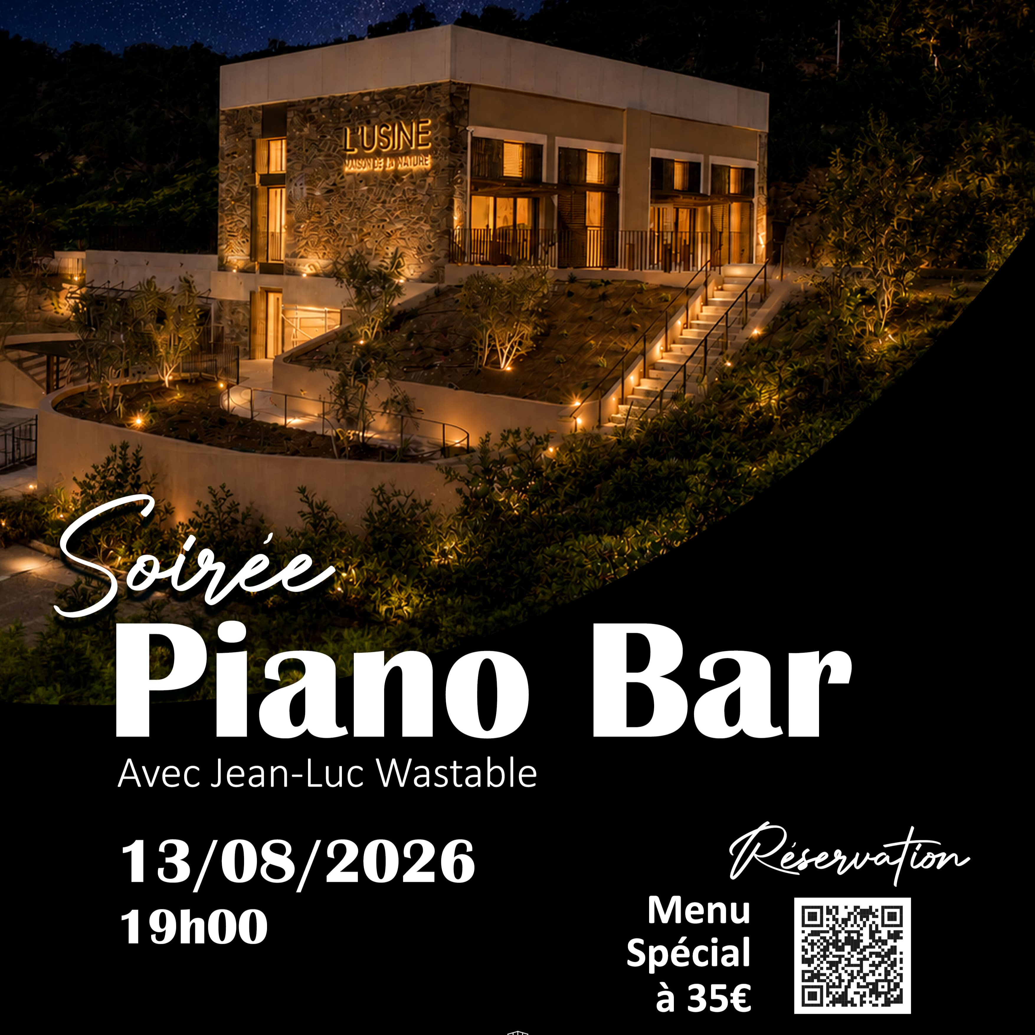 Soirées Piano Bar avec Jean Luc Wastable