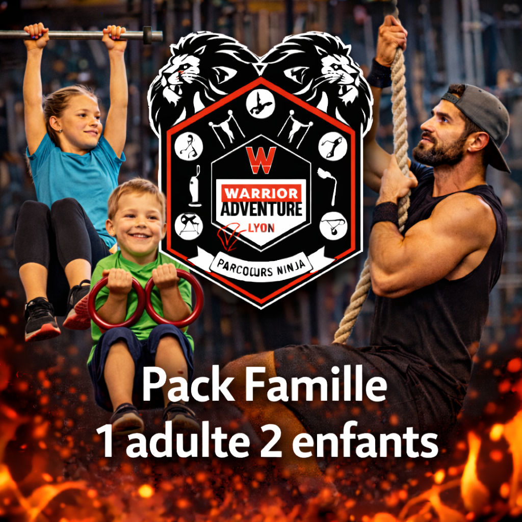 Pack famille 1 adulte 2 enfants
