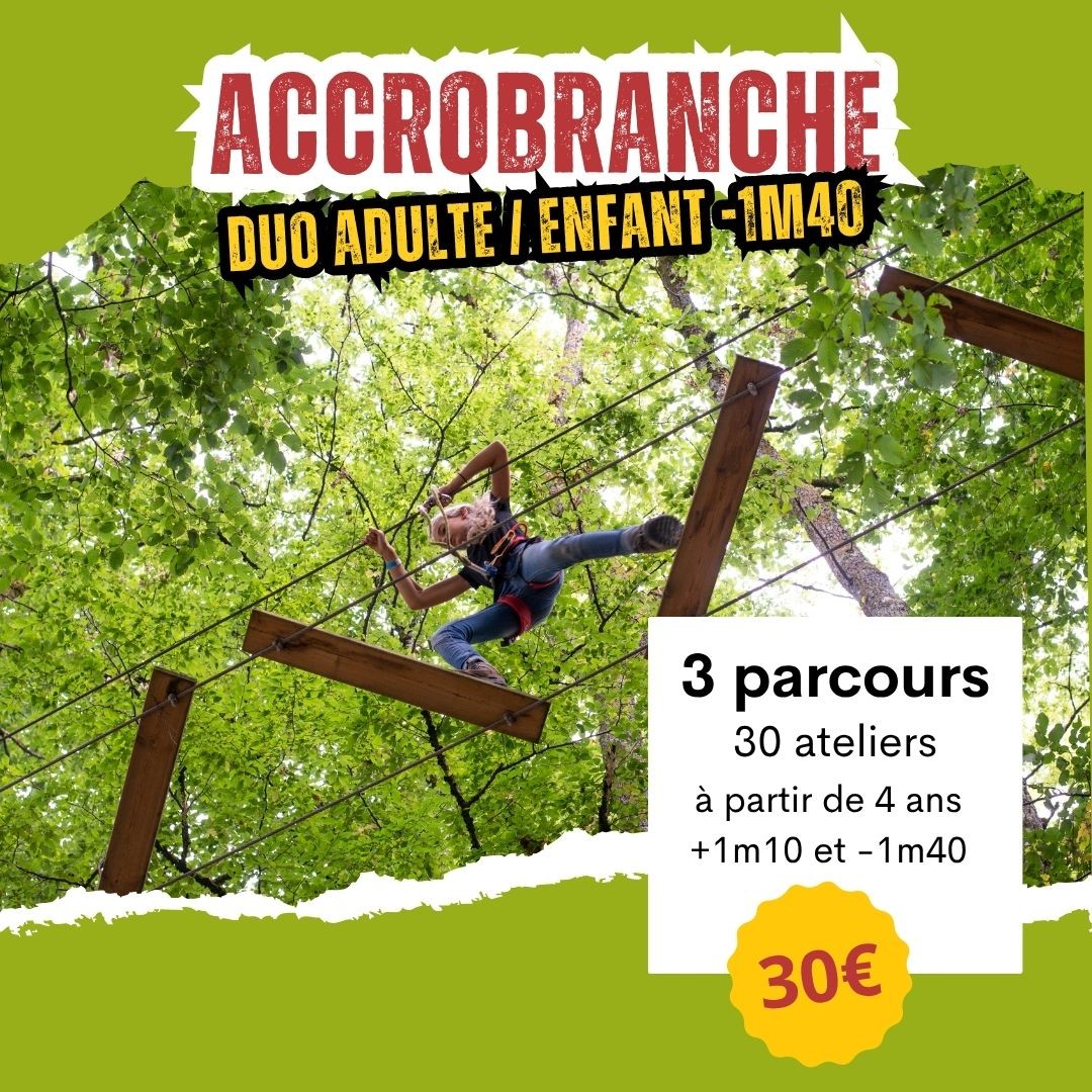 Accro Duo Adulte/Enfant - de 7 ans