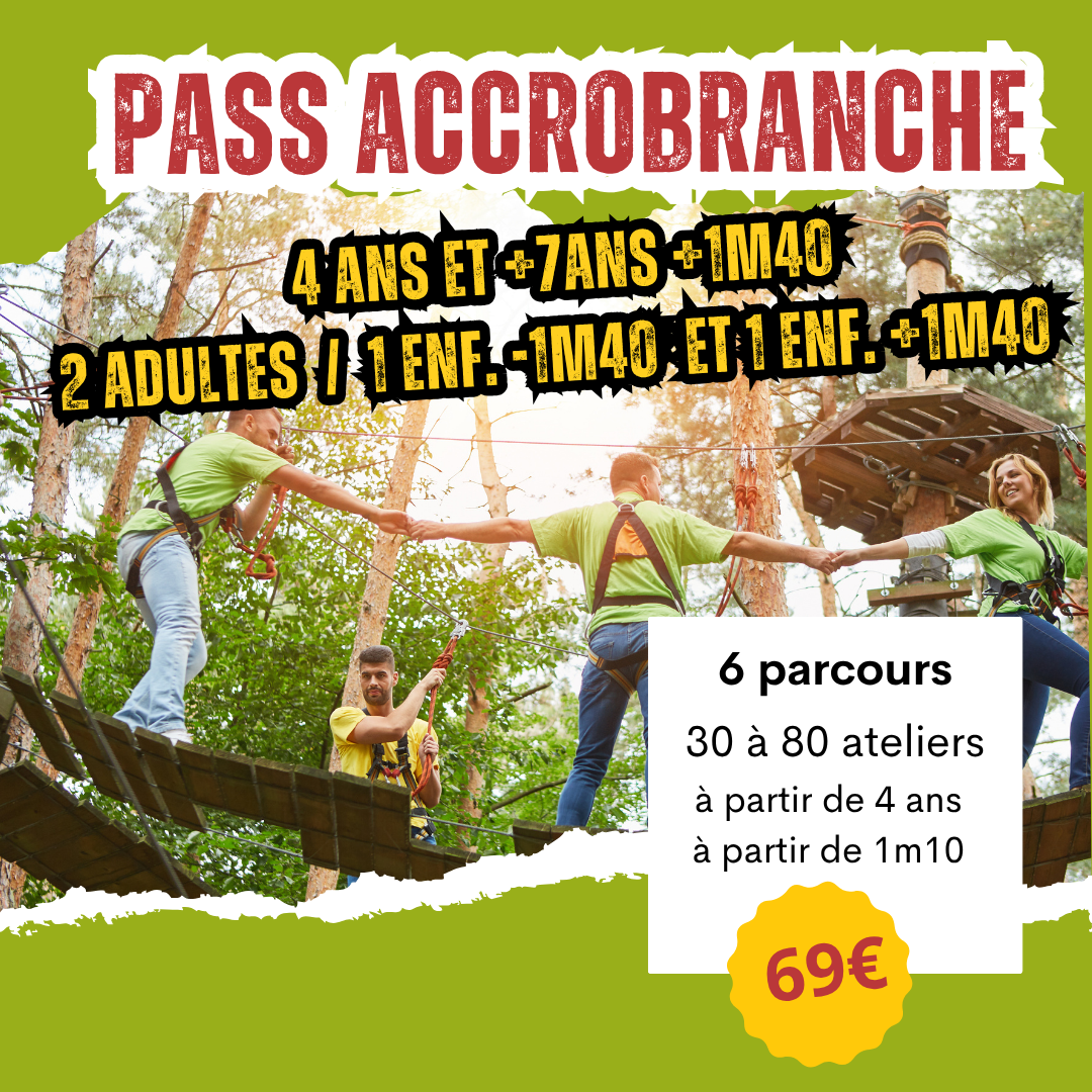 Pass 4 ans et +7ans +1m40